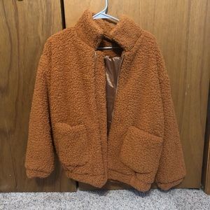 NWOT Fluffy Jacket